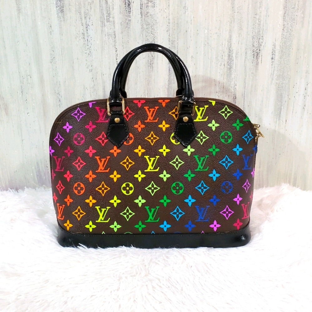 Authentic Custom Louis Vuitton Alma PM